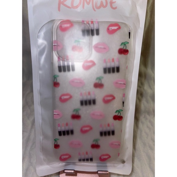 Lips & Cherry Print iPhone 12 Pro Max Case 🍒 - Picture 17 of 17